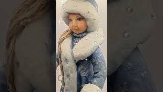 Снегурочка своими руками. Игрушка из ваты.