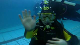 Подготовка к соревнованиям в детской школе дайвинга DiveKids