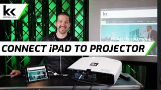 How To Connect An iPad To A Projector