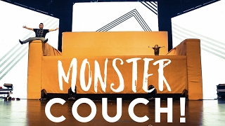 THE BIGGEST COUCH ON EARTH! @TheRebelRave