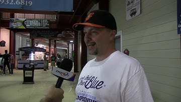 Mike Bordick meets Blue Crabs fans