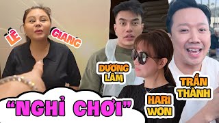 Lê Giang NGHỈ CHƠI Với Trấn Thành, Hari Won, Lê Dương Bảo Lâm, Giận Bỏ Đi Không Ở Chung Nhà?