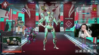 Apex Legends(pc)(With Heirlooms) with tiny titan and Kaptive /commands//!commands