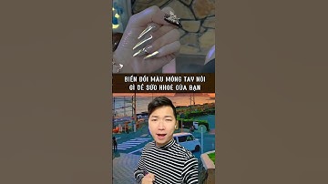 Nói cho mình nghe màu của móng tay bạn #shorts