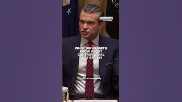 How much did Hegseth know about the controversial boat strike?