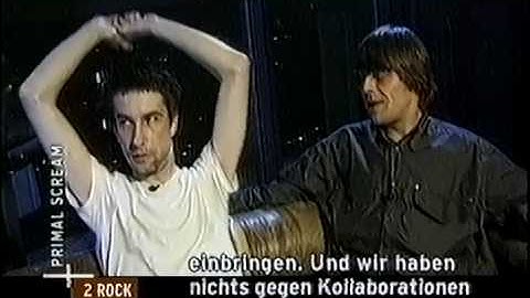 Primal Scream 2000 Interview @ Markus Kavka 1/2 (Viva Zwei 2Rock)