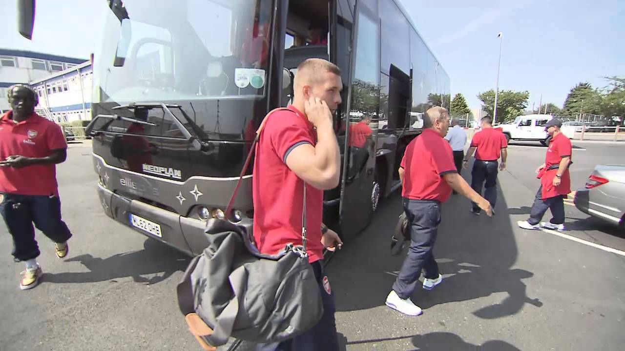 football score Arsenal squad head to Jakarta