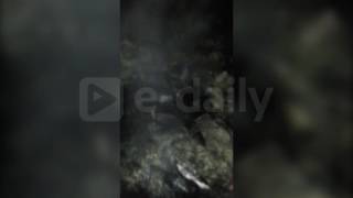 Αποτέλεσμα εικόνας για Αποκλειστικό βίντεο από Μόρια: Τα λεπτά πανικού μετά την έκρηξη της σκηνής