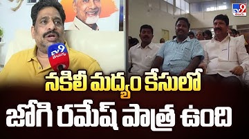 నకిలీ మద్యం కేసులో జోగి రమేష్ పాత్ర ఉంది : Buddha Venkanna - TV9