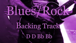 Blues Rock Backing Track || D | D | Bb | Bb ||