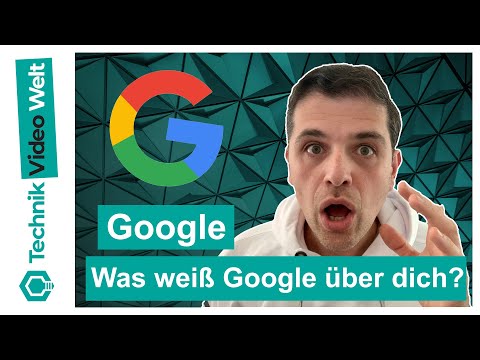 Video: Wie kann ich sehen, welche Informationen Google über mich hat?