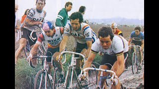 Paris-Roubaix 1981 - Victoire historique de Bernard Hinault avec le maillot arc-en-ciel (720p)