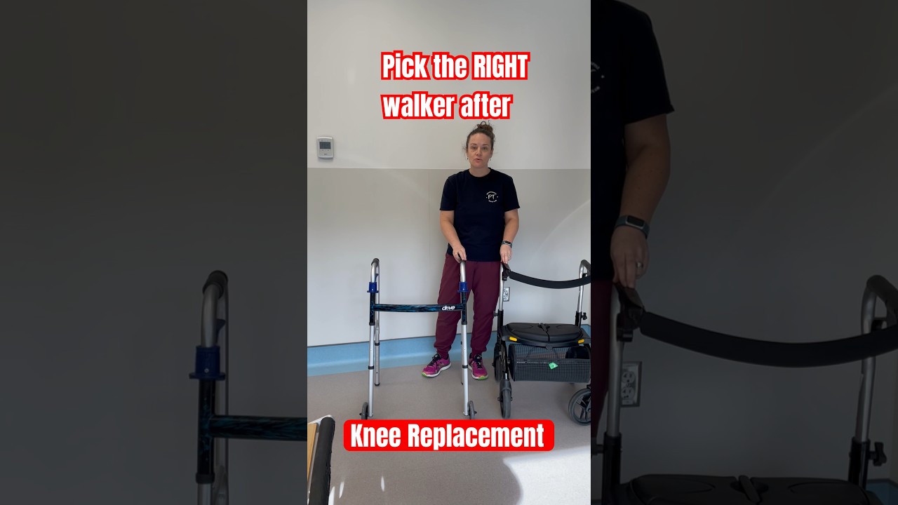 Which walker is better for after your knee replacement surgery?