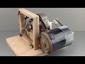 Idea make 220v free energy generator Build spring flywheel machine Not used electricity