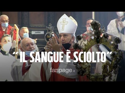 Miracolo di San Gennaro: sciolto il sangue del patrono di Napoli