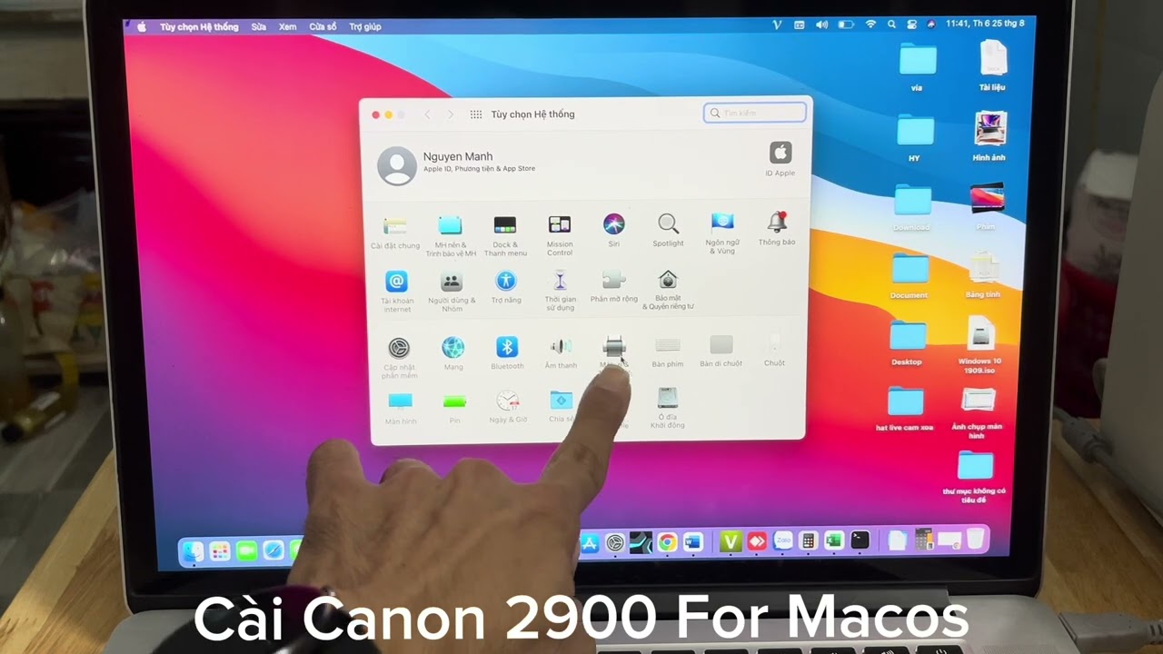 CÀI MÁY IN CANON 2900 CHO MACBOOK || DRIVER CANON 2900 FOR MACOS
