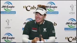 Hannah Green Stays in the Hunt Despite Scrappy Day in LA