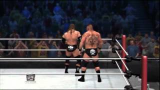 WWE Summerslam 2012 - Triple H vs Brock Lesnar - THE PERFECT STORM - WWE '12