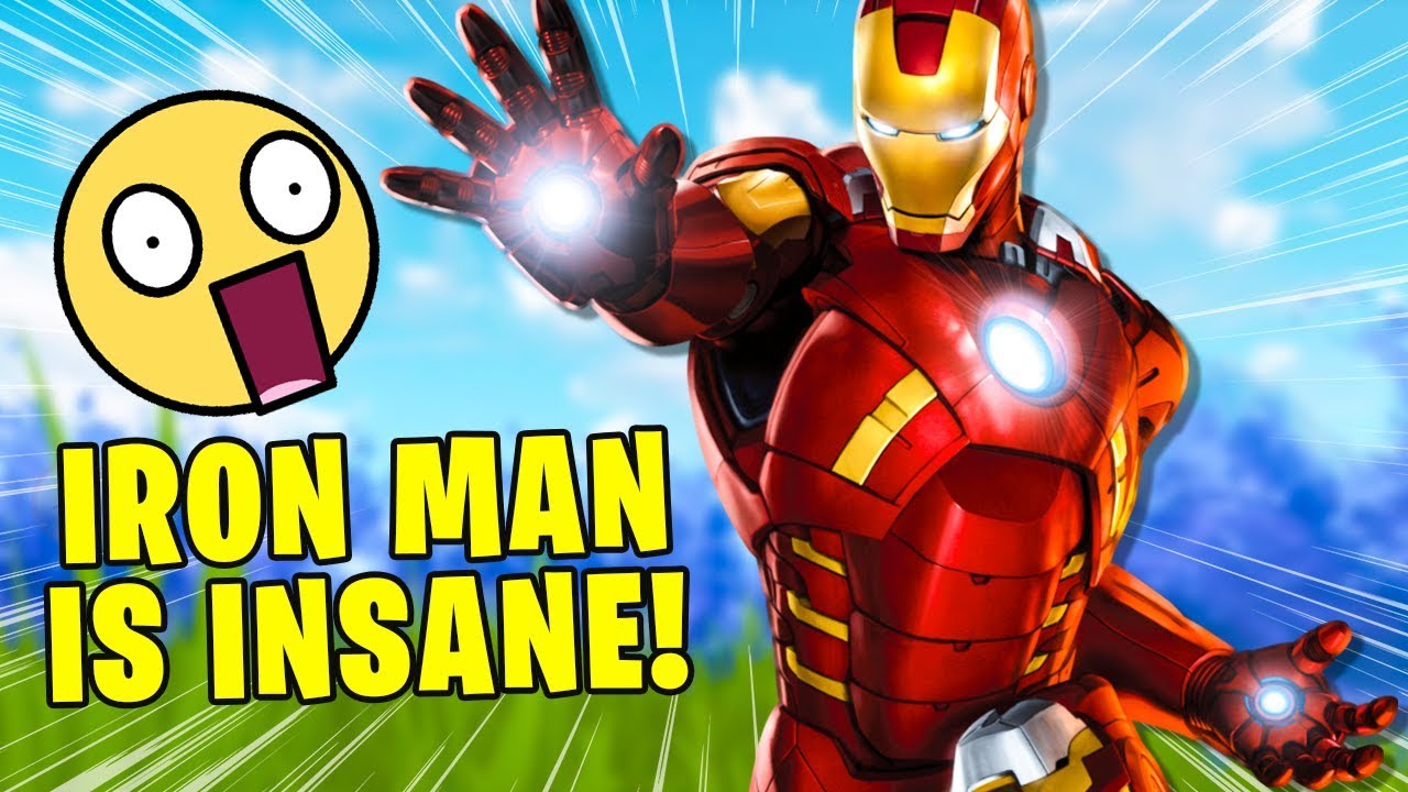 IRON MAN IS OP! *NEW* Fortnite Avengers End Game (INSANE ...