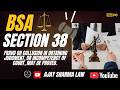 section 38 of bsa | bharatiya sakshya adhiniyam | AJAY SHARMA LAW