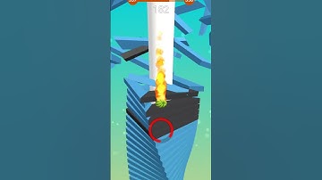 stack ball gameplay 🎮 😱 👿 💥 pls support guys #viral #gaming #youtubeshorts #games