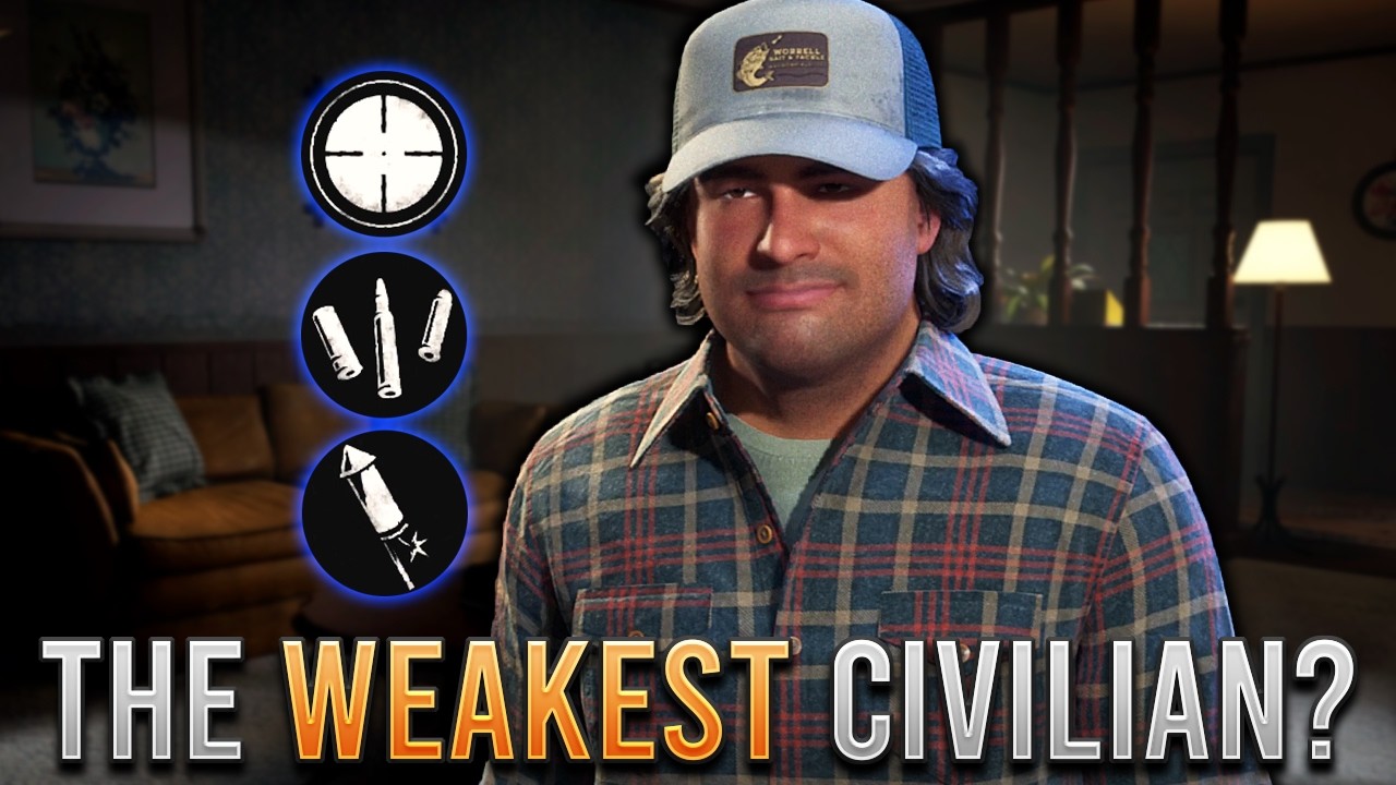 The WORST CIVILIAN in Halloween The Game!