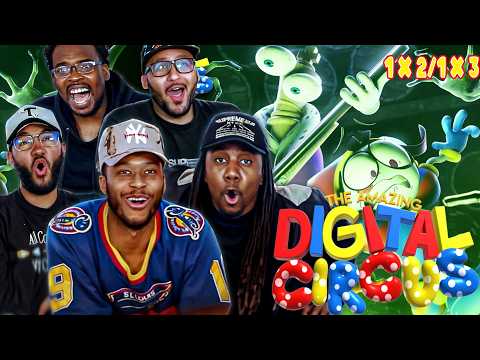 The Amazing Digital Circus 1 x 2/ 1x 3 Reaction