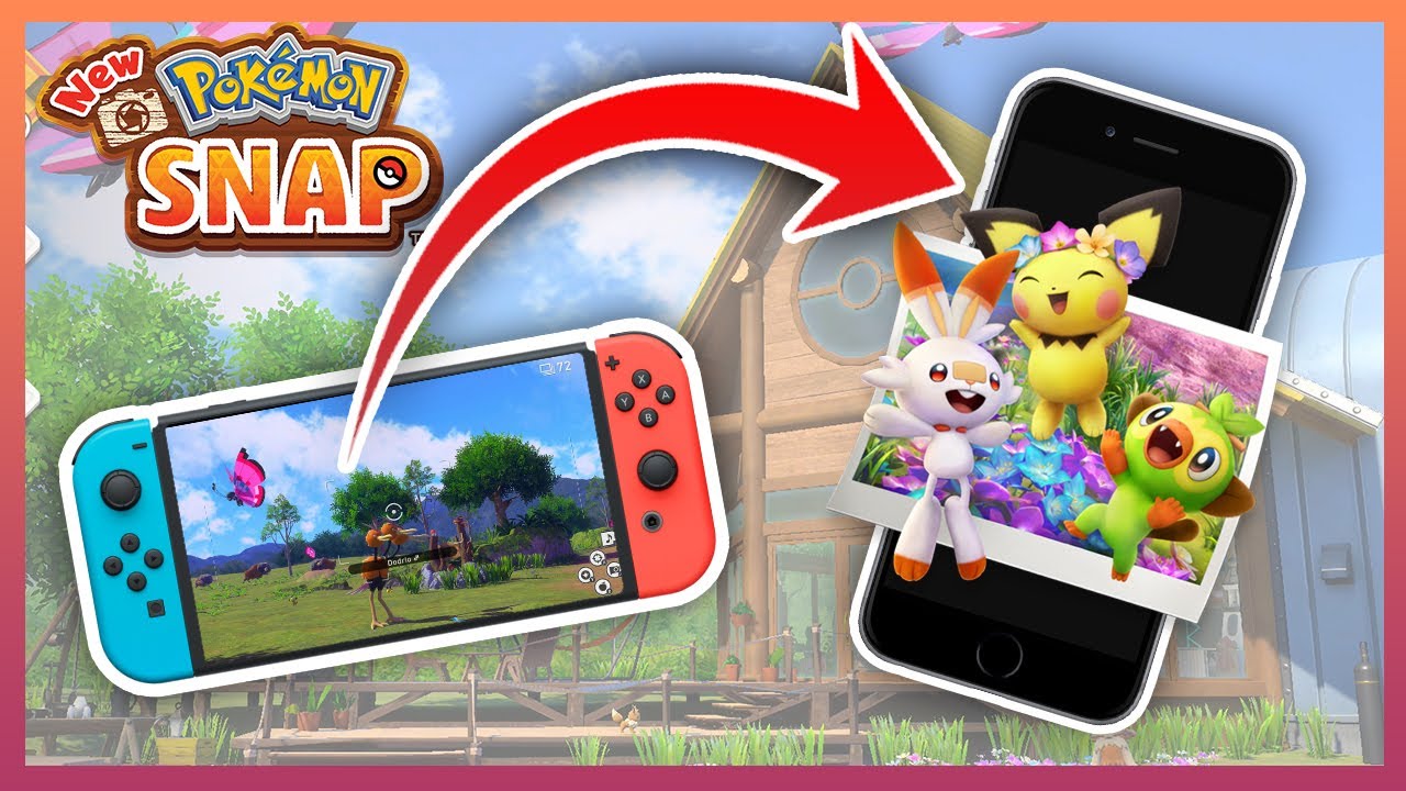 HOW TO TRANSFER Pokémon Snap Photos to Phone - YouTube