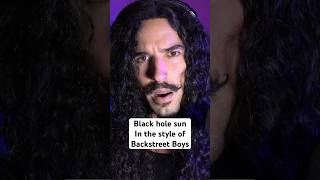 Black hole sun in the style of Backstreet Boys shorts chriscornell backstreetboys 90smusic