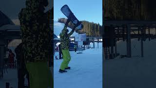 Snowboard - breakdancer ( part 1 ) - BUKA ( Lift #5 ) - December 2023