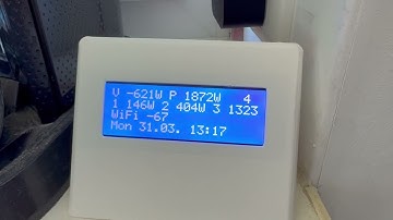 ESP 32 Home Assistant PV Display PCF8574 I²C