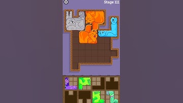 Puzzle Cats - Gameplay Walkthrough (iOS & Android) Stage 111 #funny #games #shorts