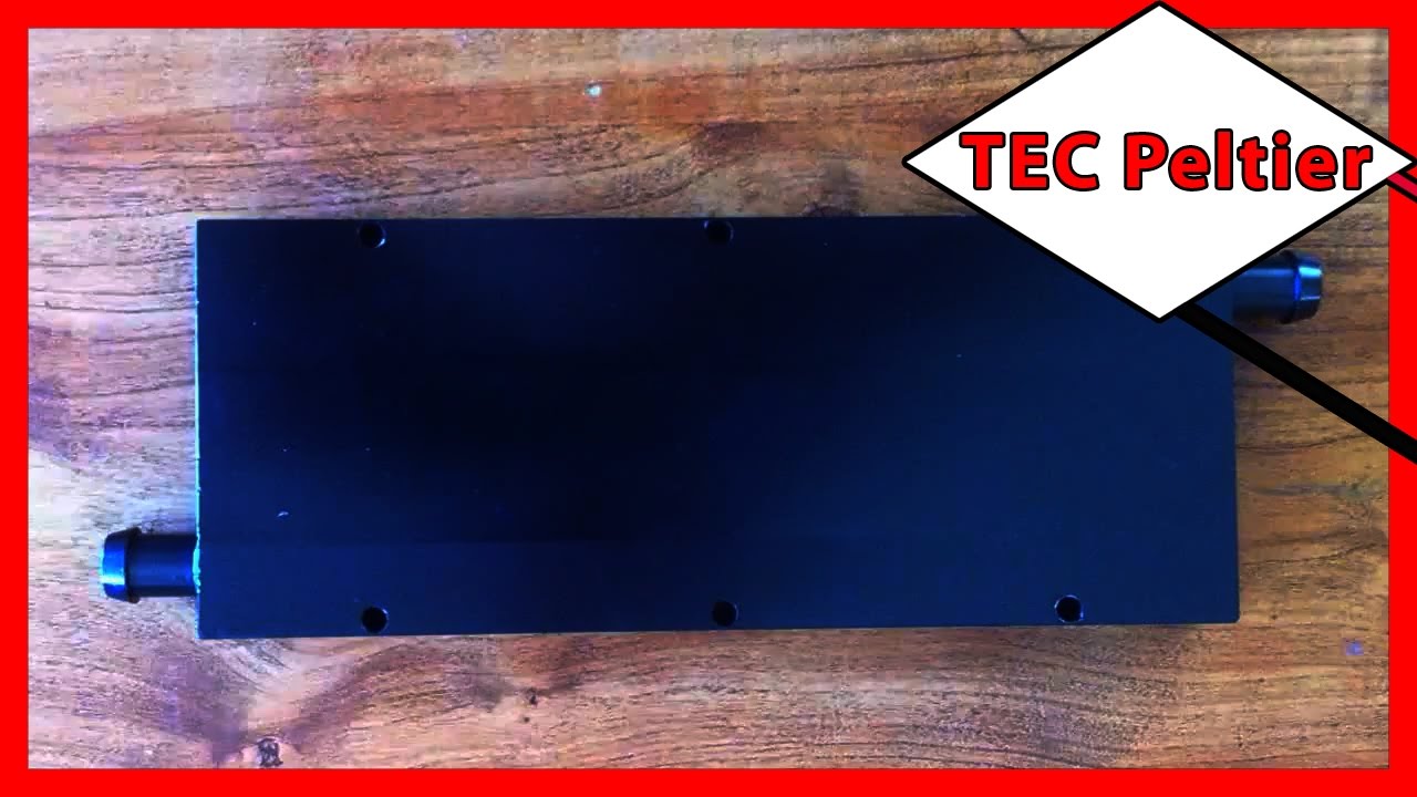 ⚡️ Thermoelectric Cooler (TEC) / Peltier water block Triple 62x62mm For