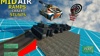 Mid Air Ramp Car Stunts 3D - Best Android Gameplay HD screenshot 4