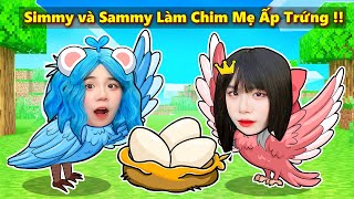 Mèo Simmy Và Sammy Làm Mẹ Ấp Trứng Chim ! Sim Sam Làm Chim Mẹ Trong Roblox screenshot 3