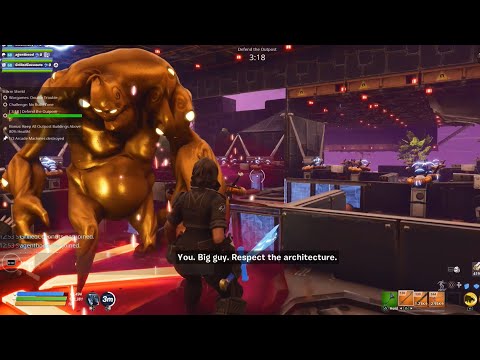 Killing an INVULNERABLE Smasher? (Fortnite: Save the World)