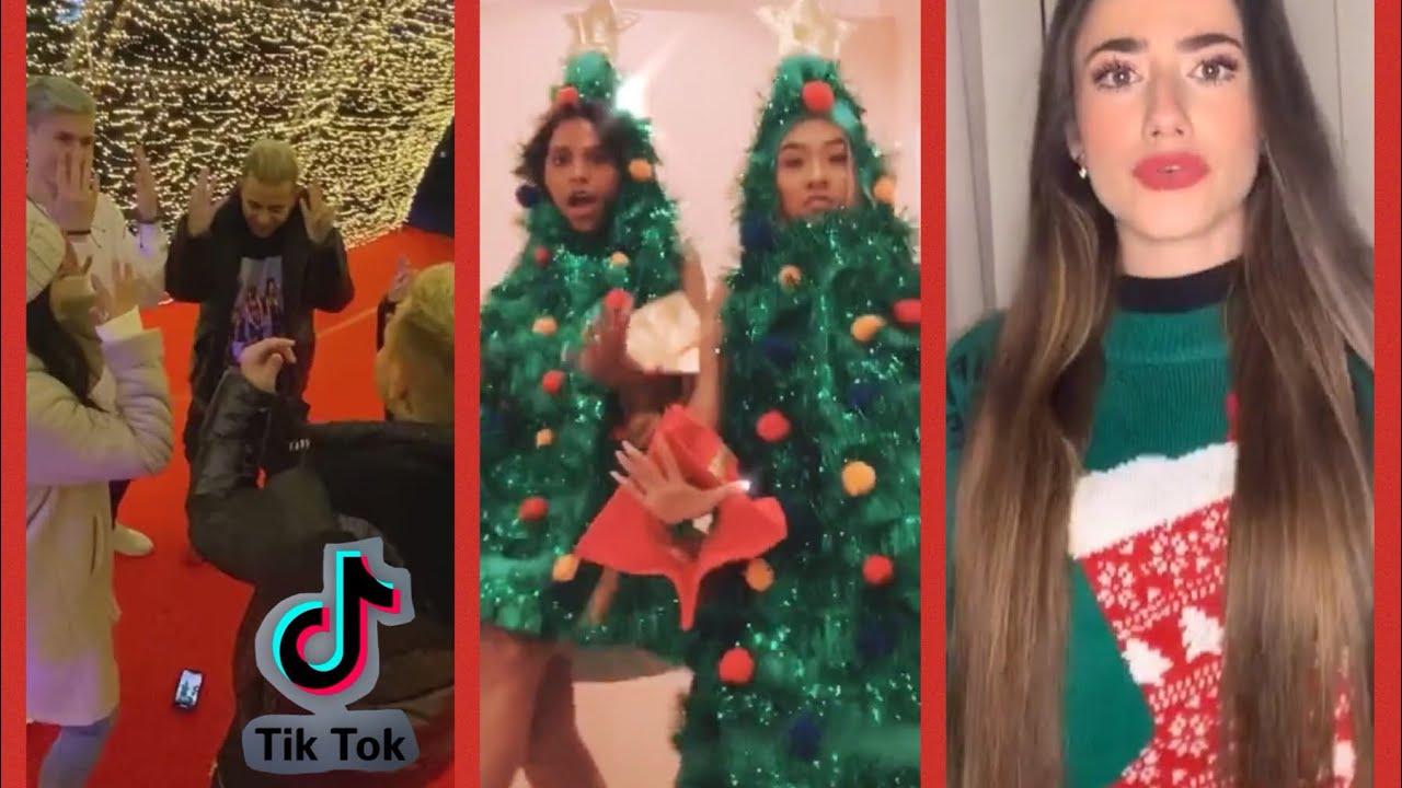 Christmas dancing TikTok Compilation TikTok Christmas TikTok Mix ...