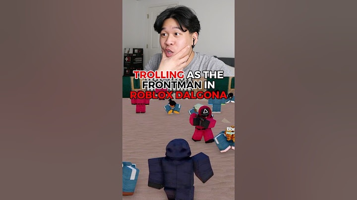 Playing as FRONTMAN in "DALGONA" ROBLOX SQUID GAME! 😭