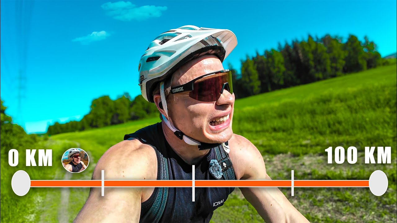 Tuskainen 100 km pyöräilyhaaste sorateillä 🥵 (4 tuntia aikaa)