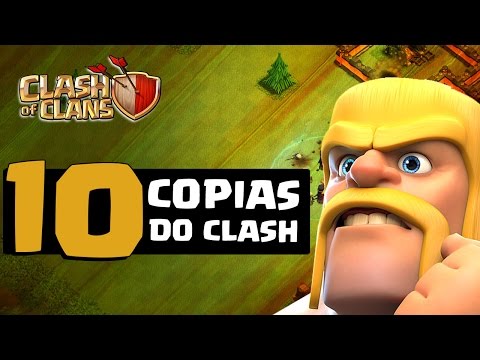 10 JOGOS QUE COPIARAM CLASH OF CLANS