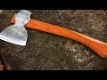 MAKING AN AXE HANDLE | AXE HANDLE FROM HICKORY
