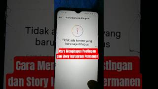 Cara menghapus postingan Instagram yg baru saja dihapus #tipsinstagram #tutorialinstagram #shorts