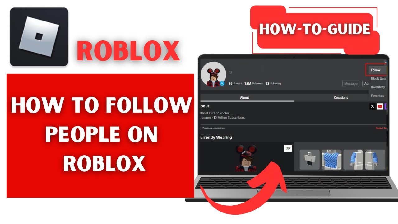 How To Follow People On Roblox | Quick Guide (2025) - YouTube