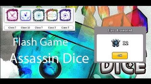 Random dice PvP - 10 minutes for 3 wins - Flash game with assassin dice