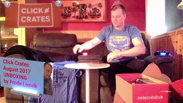 Click Crates August 2017 UNBOXING