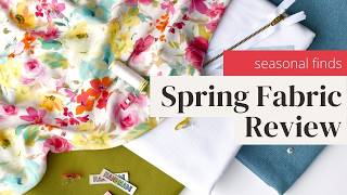 Style Maker's Spring Fabric Review 2026