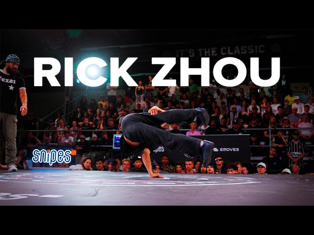 Bboy Rick Zhou at World Breaking Classic 2024 [CRAZY MOVES