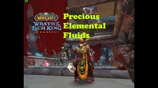World of Warcraft. Quests - Precious Elemental Fluids
