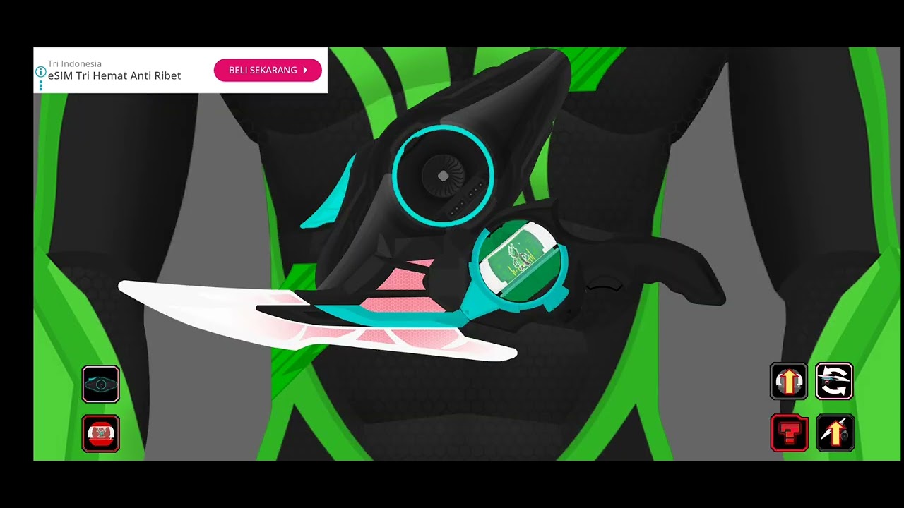 Kamen Rider Zezts recovery form and finisher