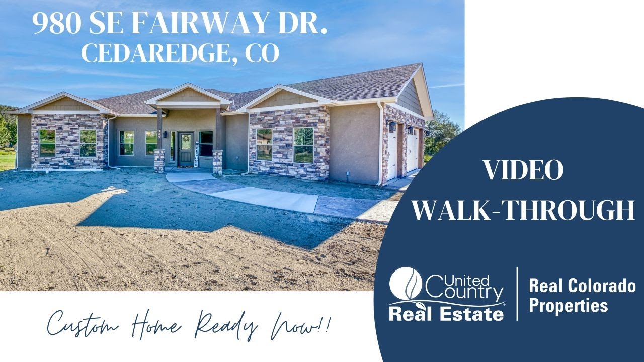 Custom New Construction Colorado Golf Course Home 980 SE Fairway Dr